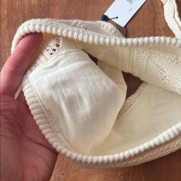 Elegant Cream Knit lined bra - Picture 15 of 16